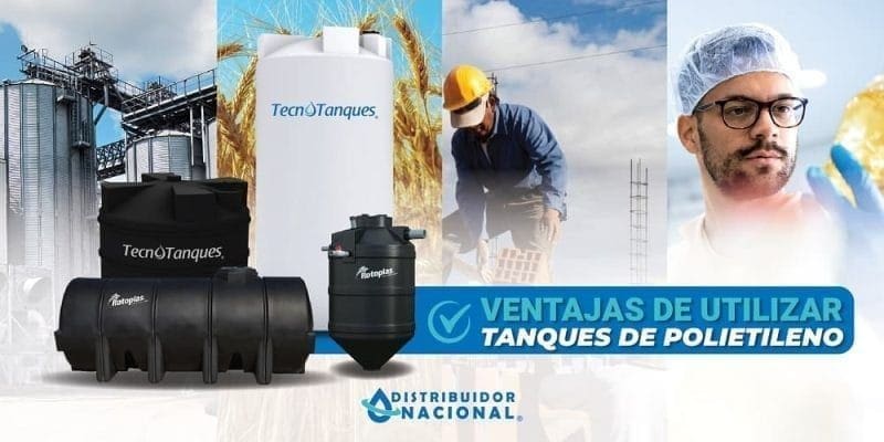 Las ventajas de utilizar tanques de polietileno
