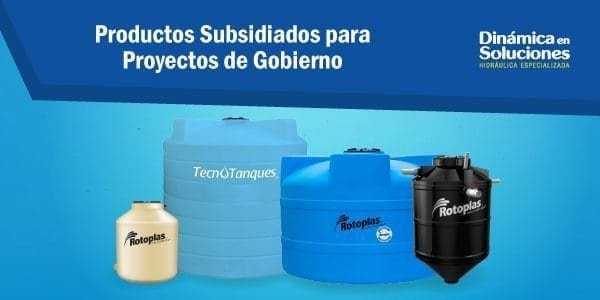 Productos subsidiados para proyectos de gobierno