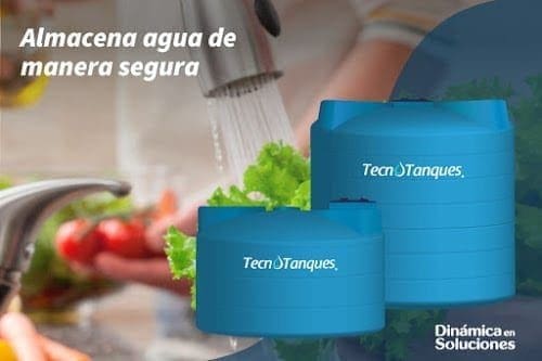 Almacena agua de manera segura