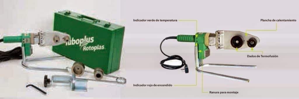 Termofusión con Tuboplus Rotoplas
